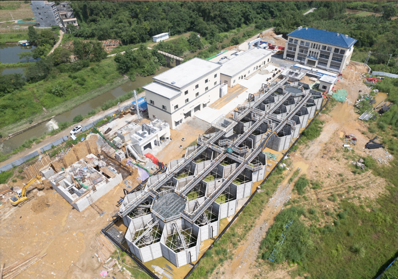 河西污水處理廠及配套管網(wǎng)建設工程八月底試運行